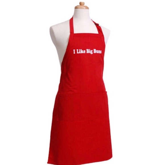 “I LIKE BIG BUNS” Men’s Grilling Apron - Picture 6 of 6